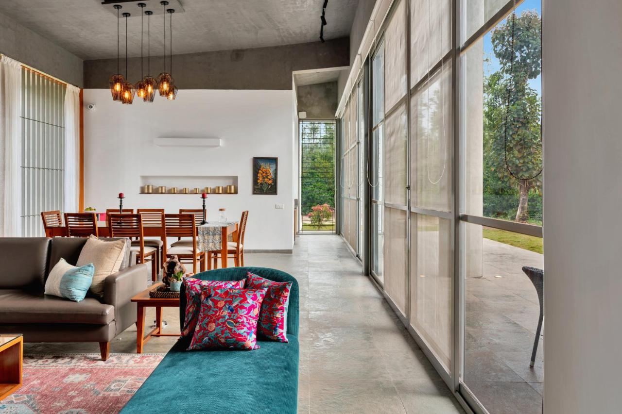 Saffronstays Cafella- A 3-Bdr Elliptical-Roof Villa In Chikmagalur Mudigere Exterior foto