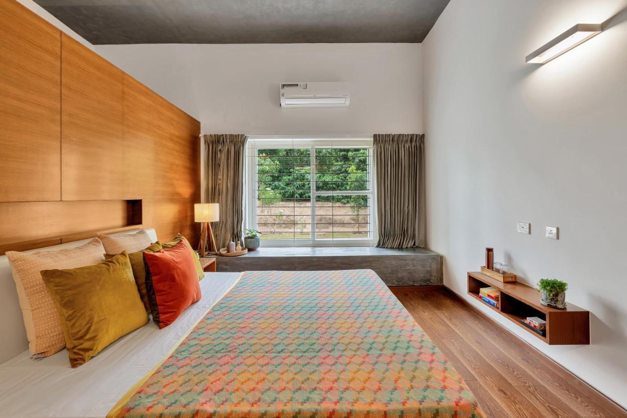 Saffronstays Cafella- A 3-Bdr Elliptical-Roof Villa In Chikmagalur Mudigere Exterior foto
